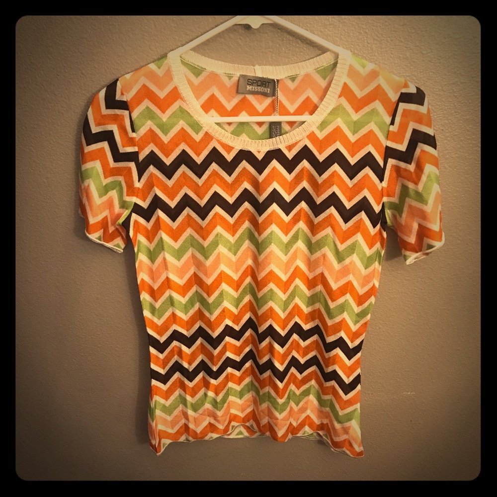 Missoni SPORT summer knit top